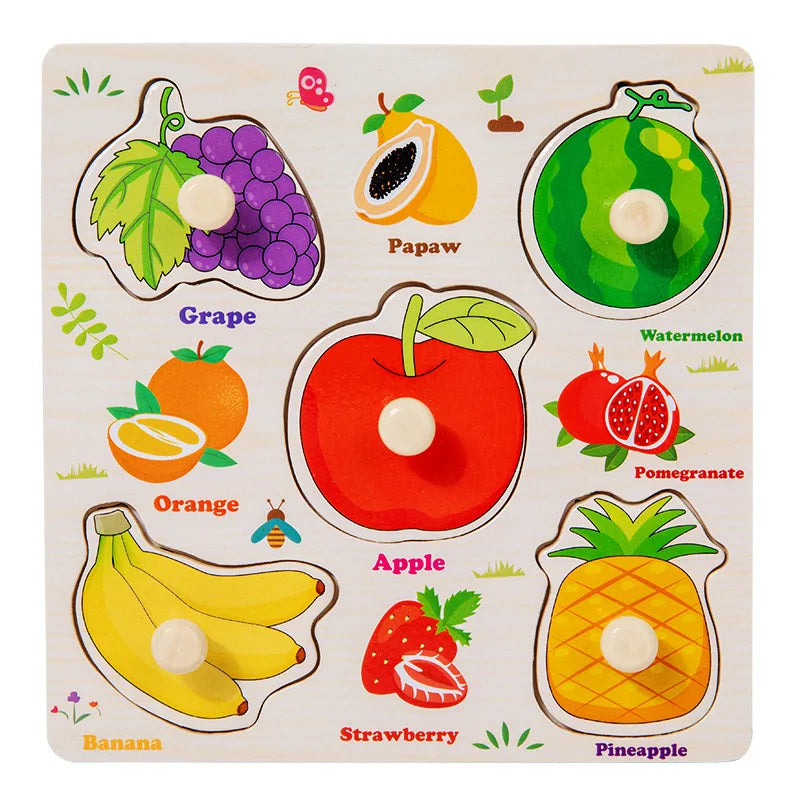 Alphabet Grab Puzzle