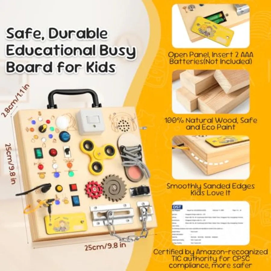 LED Learning Busy Board