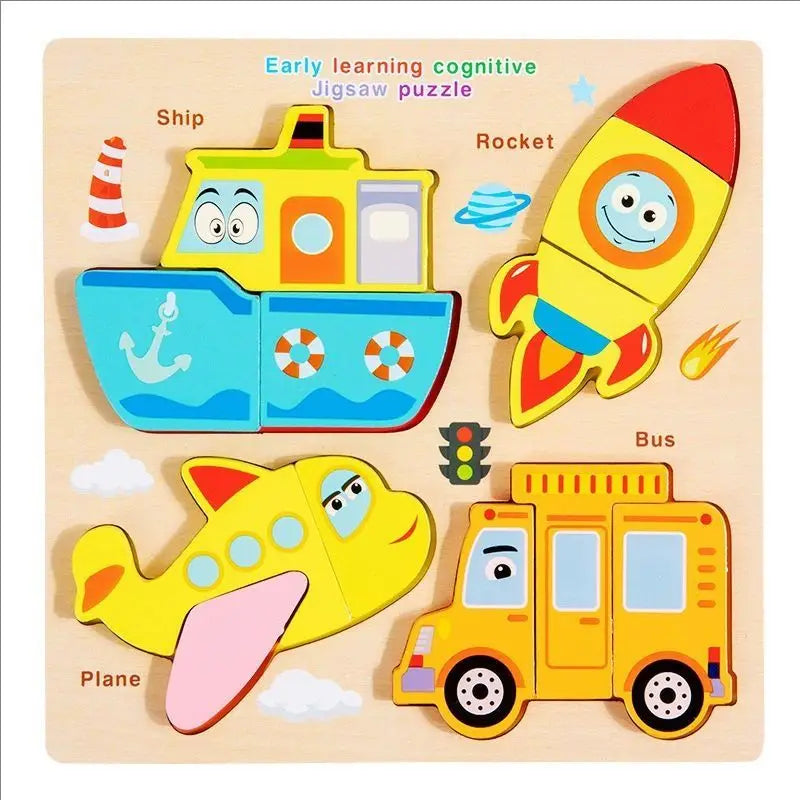 Wooden Matching Puzzle