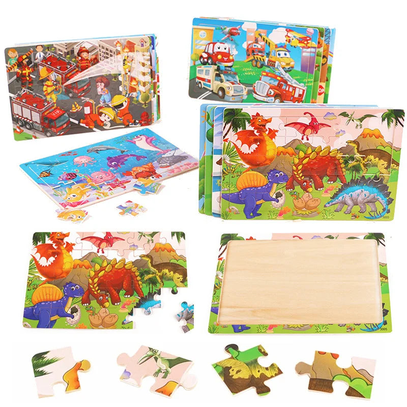 Animal Puzzle Board