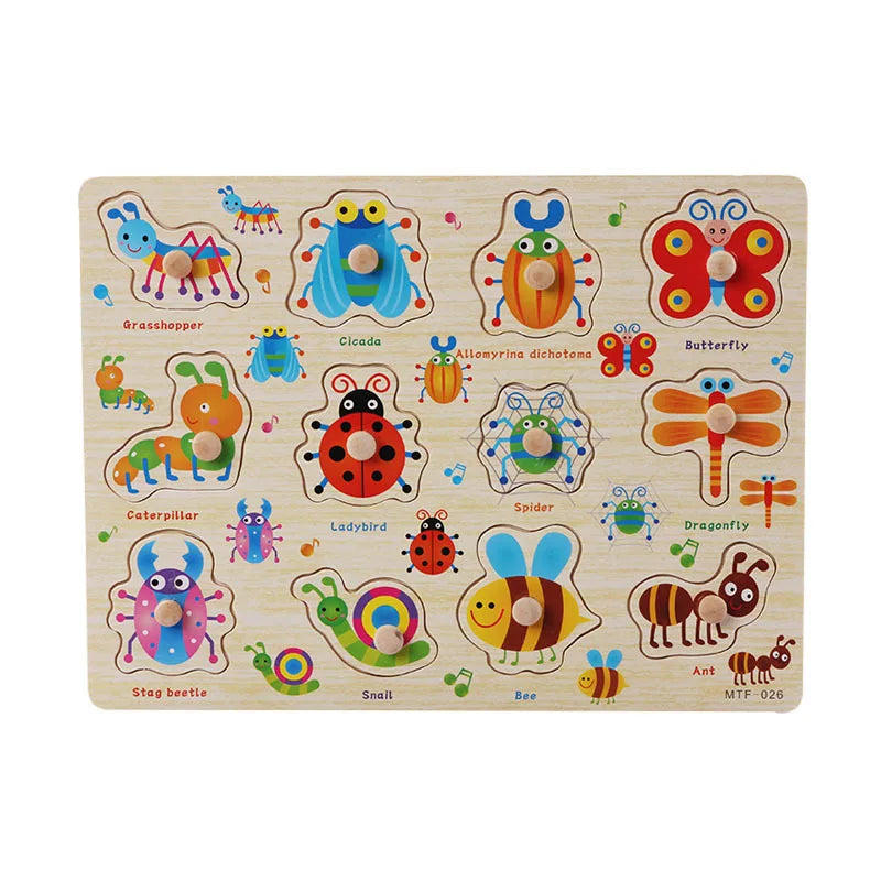 Alphabet Grab Puzzle