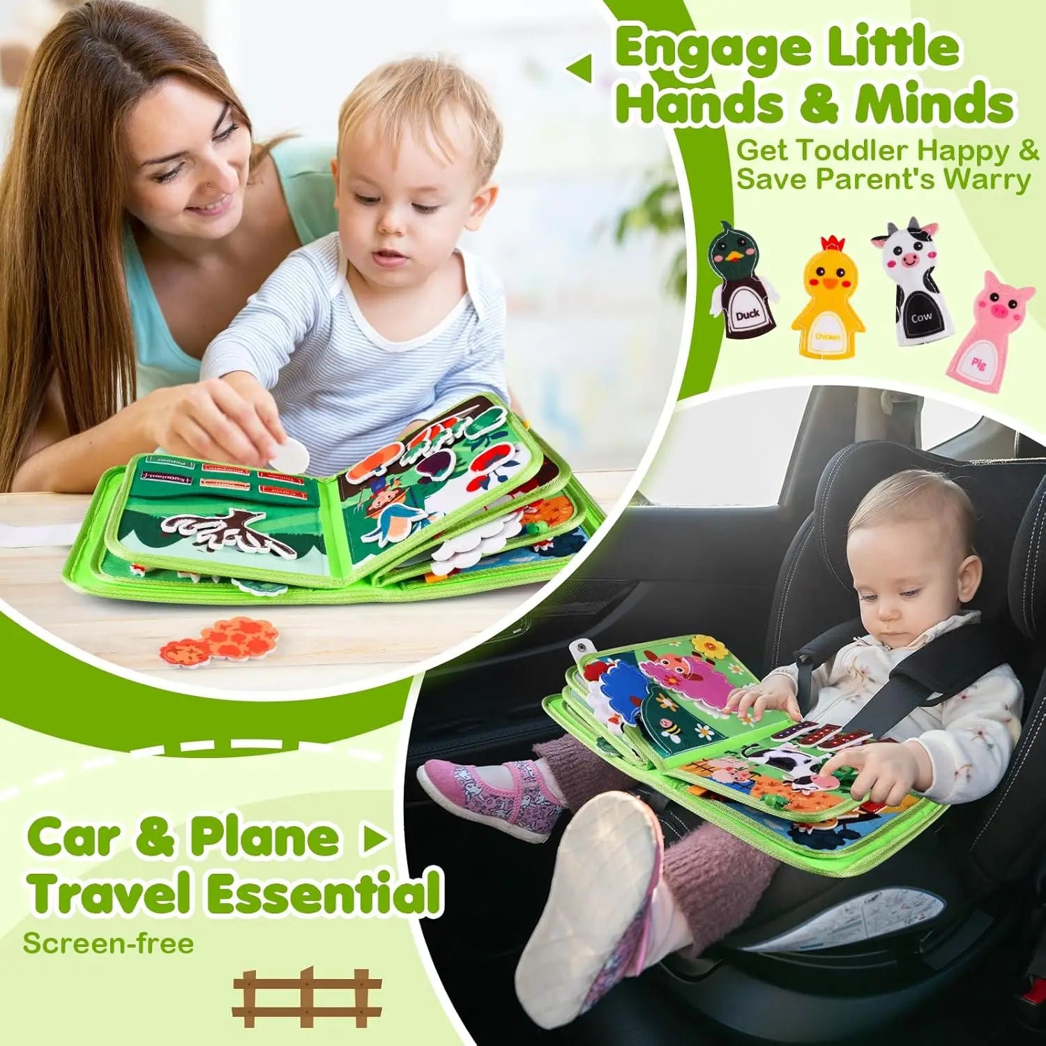 Farm Animal Busy Book