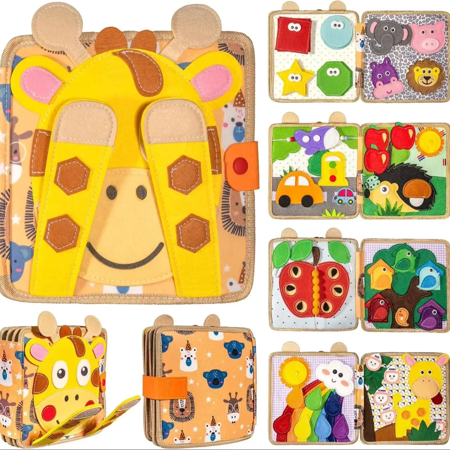 Toddler Travel Busy Book