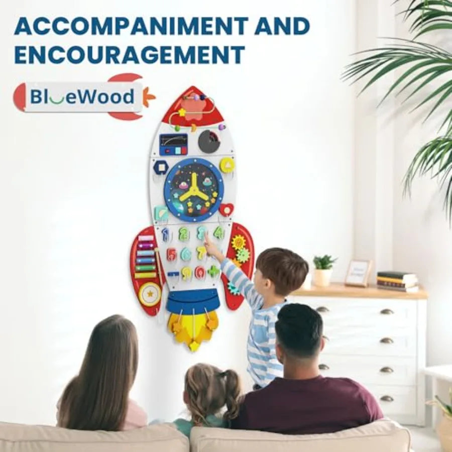 Montessori Wall Busy Board