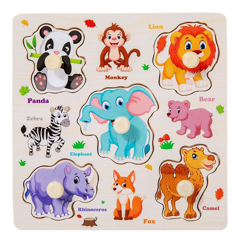 Alphabet Grab Puzzle