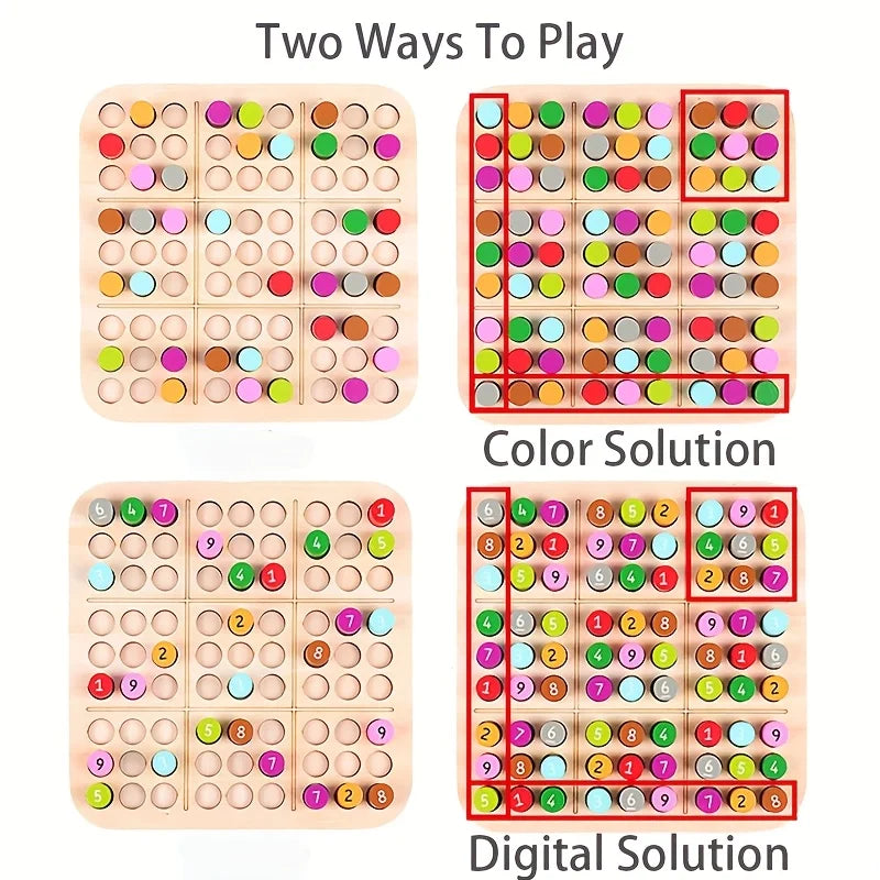 Wooden Sudoku Game