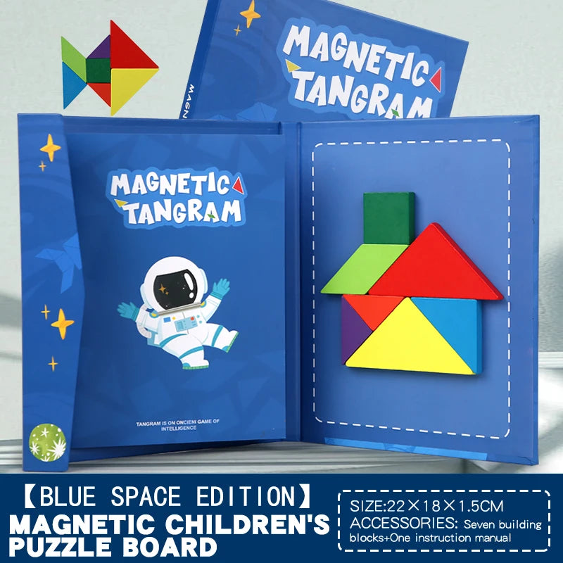 Magnetic Tangram Book