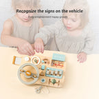 Busy Board Steering Wheel