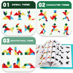 Magnetic Tangram Book