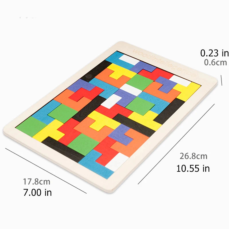 Wooden Tangram Puzzle