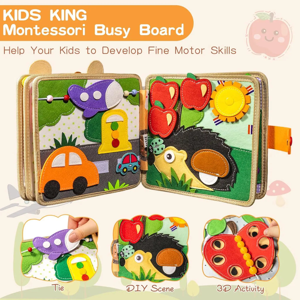 Toddler Travel Busy Book