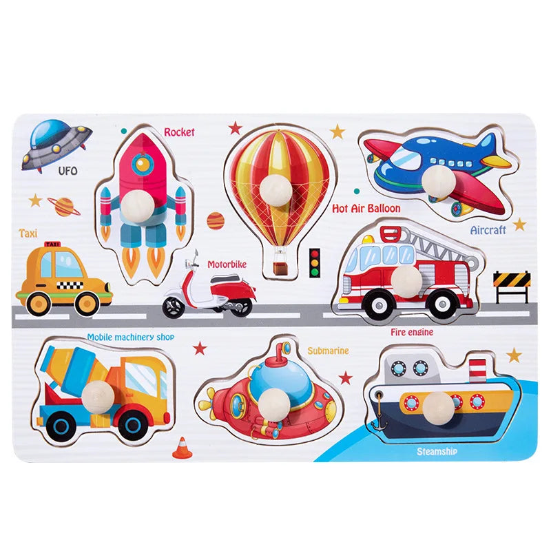 Alphabet Grab Puzzle