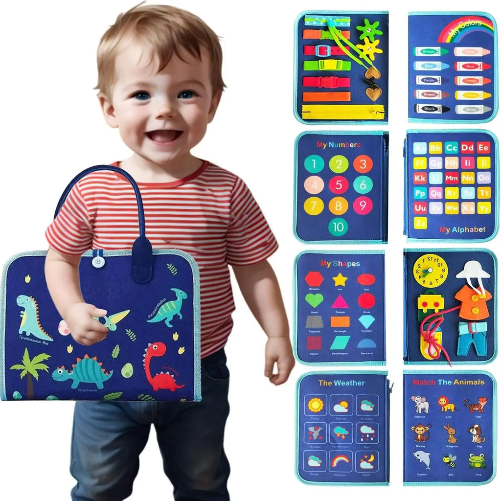 Toddler Learning Busy Book