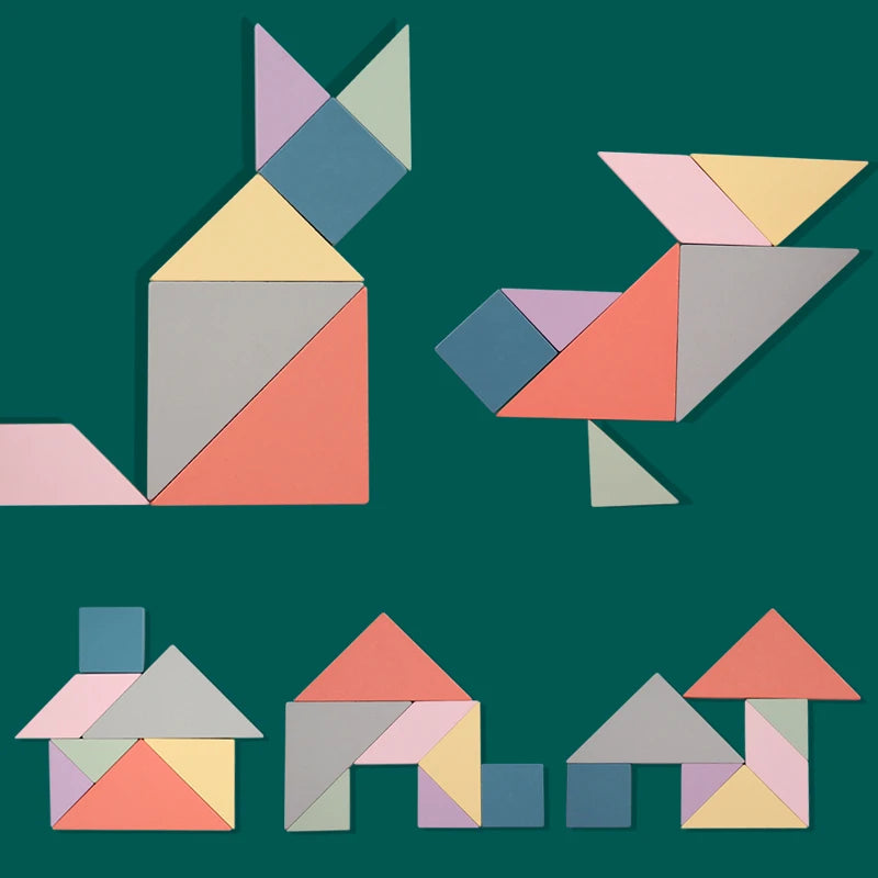 Portable Tangram Book