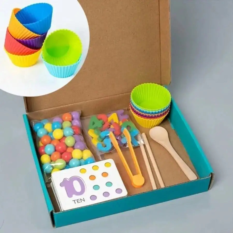 Rainbow Counting Beads