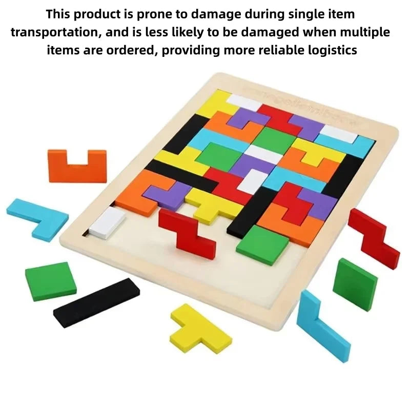 Wooden Tangram Puzzle