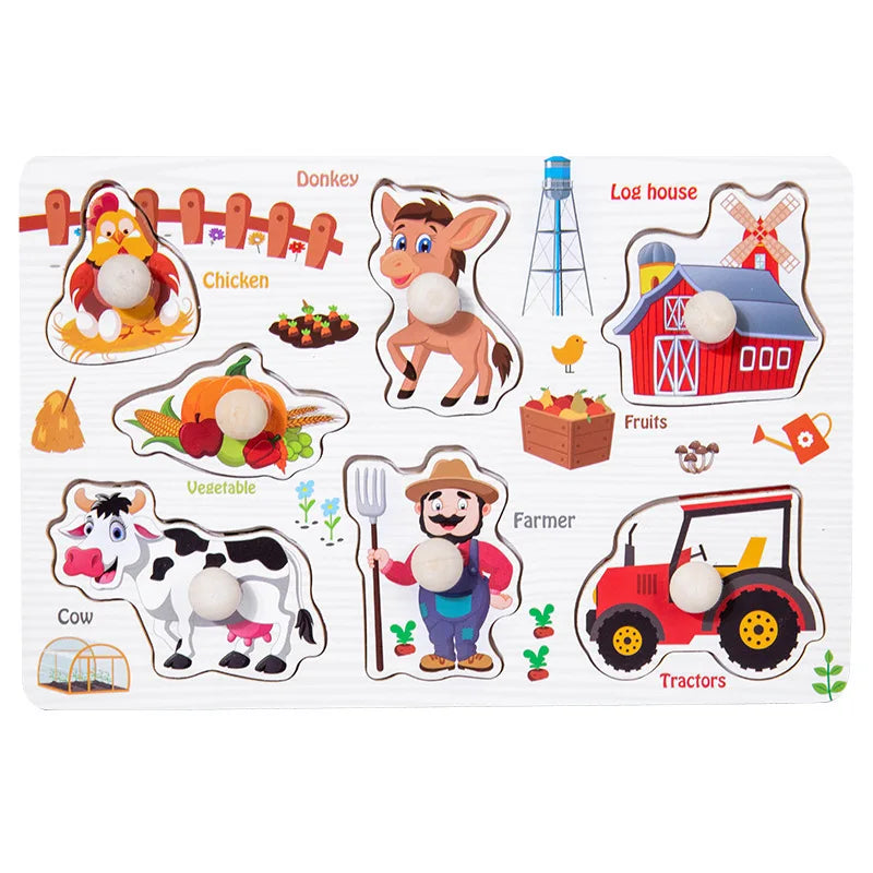 Alphabet Grab Puzzle